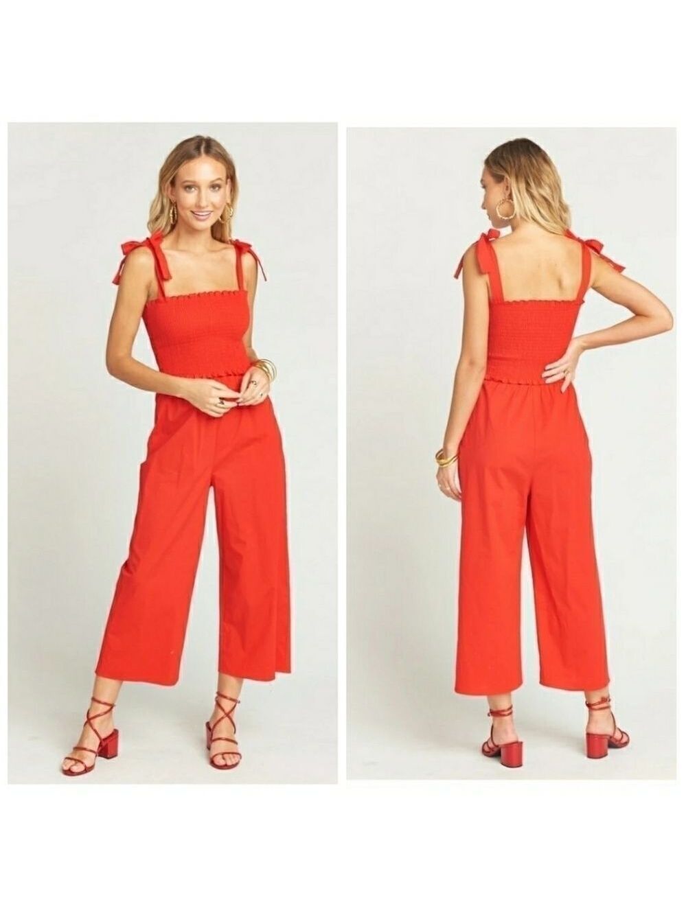 Show Me Your MuMu Explorer Cherry Poplin Pants